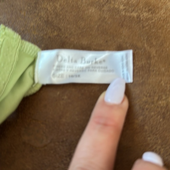 Light Green Embroidered Bikini Panties - Picture 3 of 5